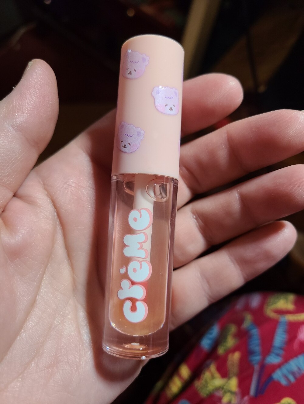 Crème Lip Gloss & Balm – Peachy Pink